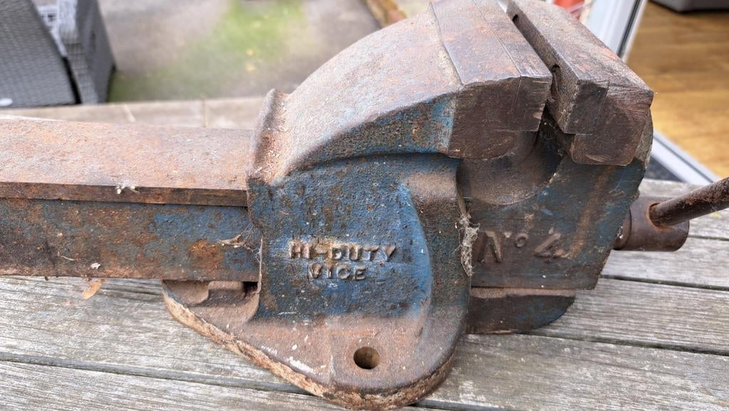 Zware bankvijs Nr 4, Doe-het-zelf en Bouw, Ophalen