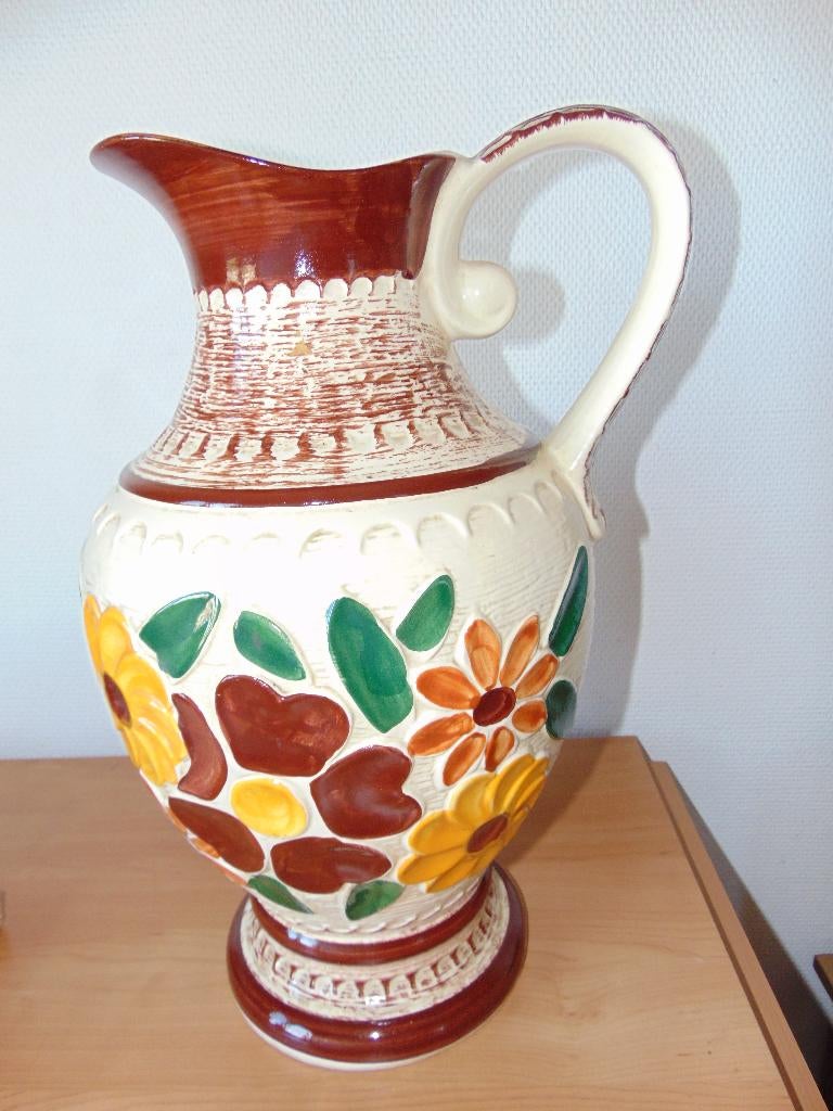 Retro West Germany vaas 45 cm, Ophalen, Huis en Inrichting