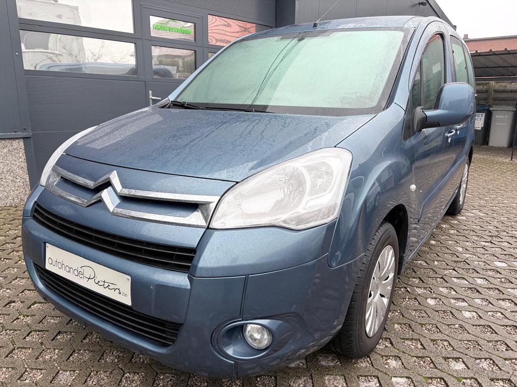 Citroën Berlingo Benzine Multispace - slechts 44000 km !, Autos, Citroën, Euro 5, Interruption de démarrage, Entreprise, Noir
