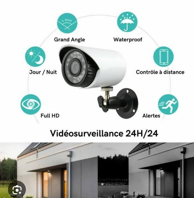 Installation caméras de surveillance partout en Belgique, TV, Hi-fi & Vidéo, Enlèvement