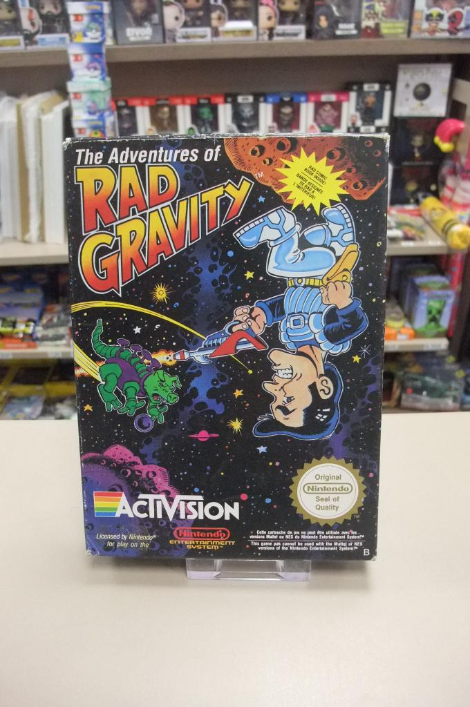 The Adventures of Rad Gravity (cib) nes FRA, Enlèvement ou Envoi, À partir de 7 ans, Utilisé, Nvt