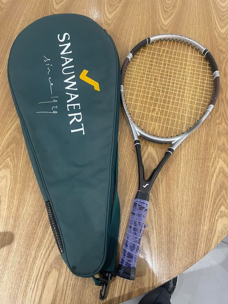 Uniek: Snauwaert Ti.S1 Pro - Vintage  met Originele Hoes, Ophalen of Verzenden, Zo goed als nieuw, Racket