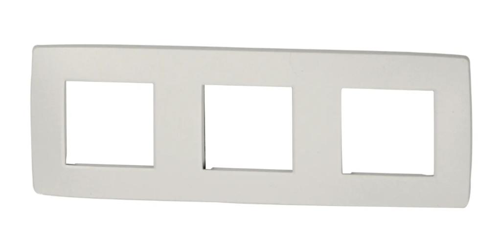 Niko drievoudige afdekplaat Original horizontaal wit, Bricolage & Construction, Électricité & Câbles, Enlèvement, Neuf, Interrupteur