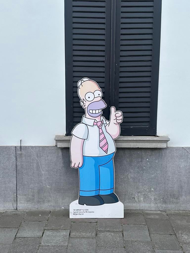 Homer Simpson lifesize reclamebord, Collections, Enlèvement