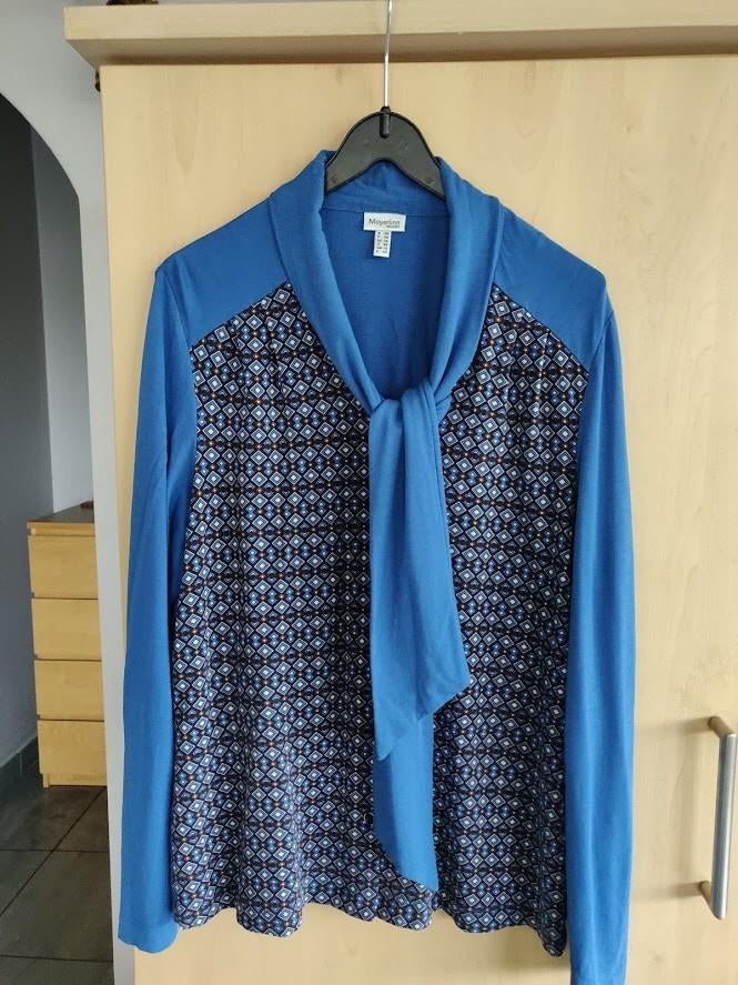 Bloes Mayerline.   maat 38., Kleding | Dames, Blouses en Tunieken, Zo goed als nieuw, Maat 38/40 (M), Blauw, Ophalen of Verzenden