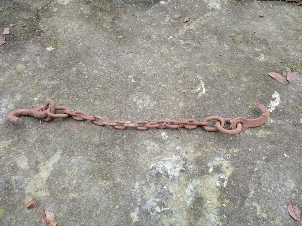 lot de 2 chaînes agricole 130 cm, Enlèvement, Utilisé