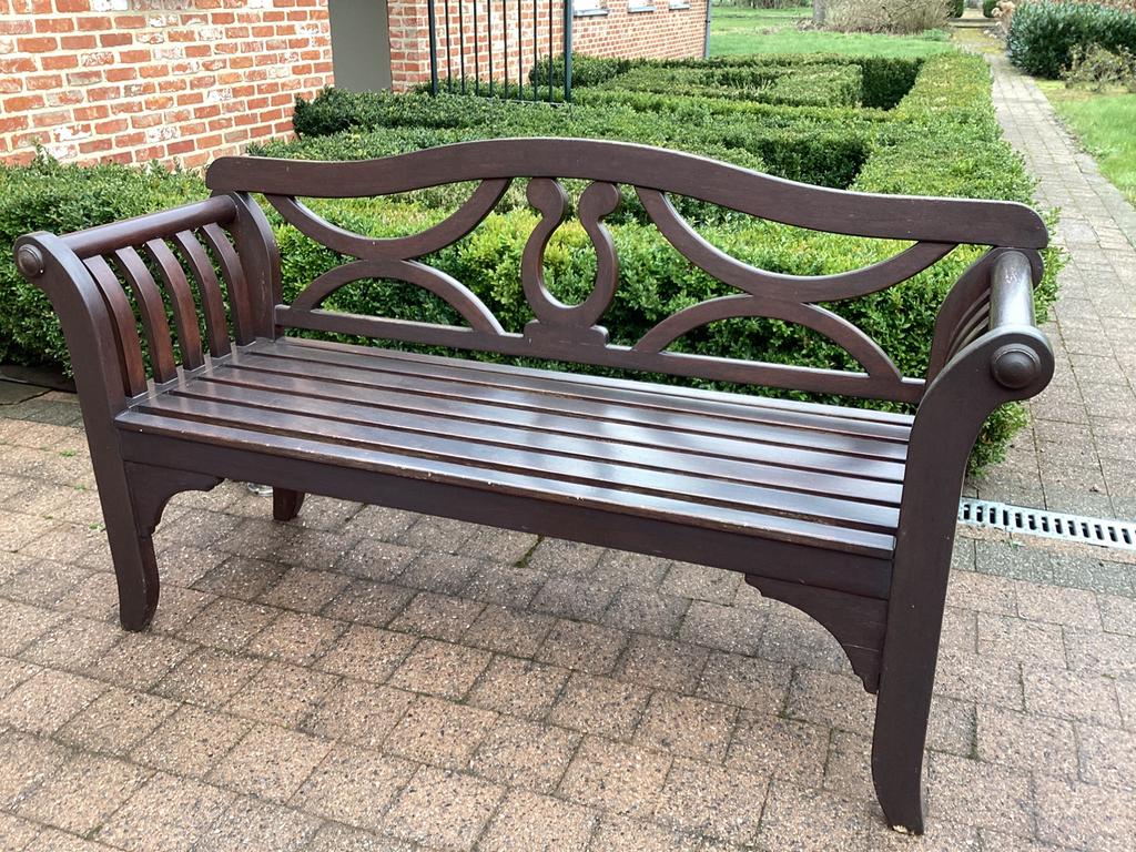 Tuinbank ( afzelia ), Enlèvement, Comme neuf