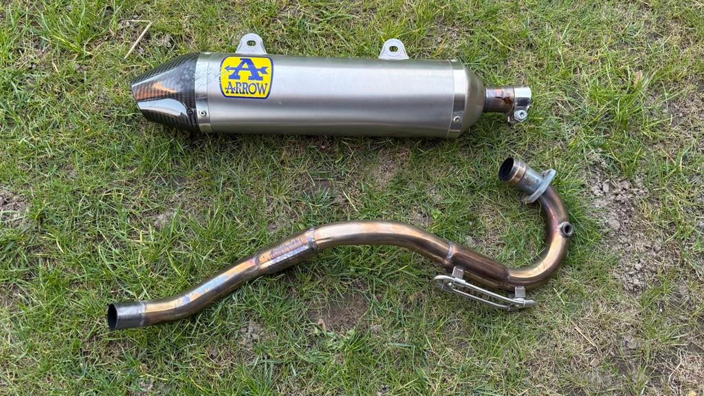 Arrow uitlaat Aprillia sx125, Enlèvement