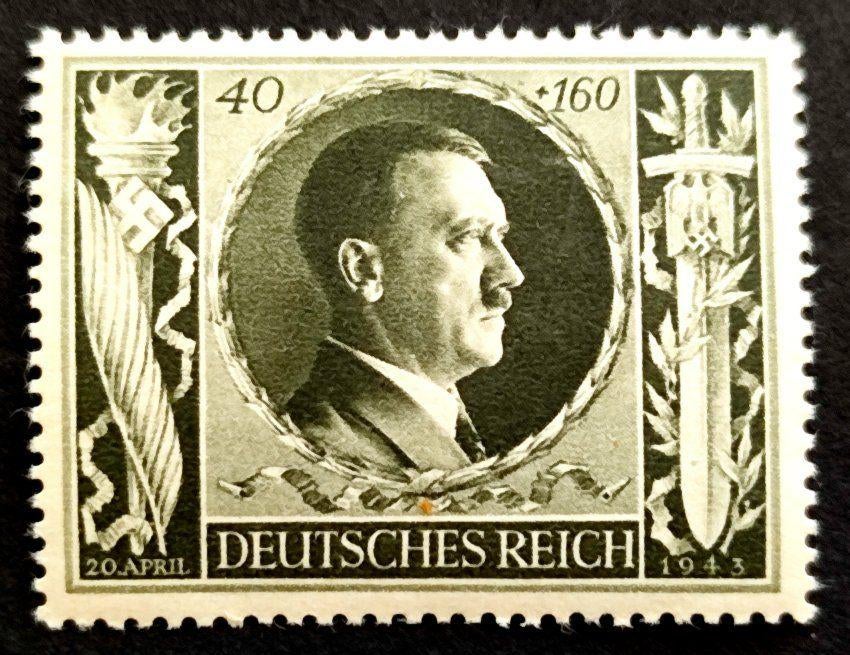 Deutsches Reich: Verjaardagszegel A.Hitler 1943 POSTFRIS, Ophalen of Verzenden, Overige periodes, Postfris