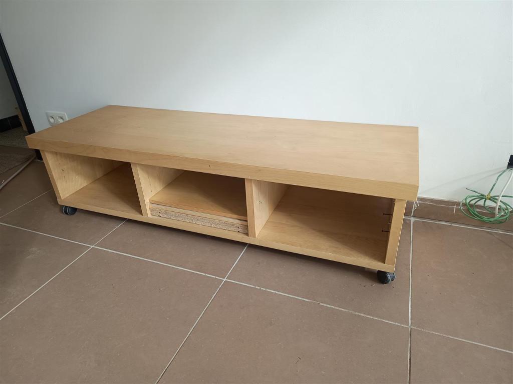 TV meubel Ikea 50 x 150 h:40 cm, Huis en Inrichting, Kasten |Televisiemeubels, Ophalen, Gebruikt, 100 tot 150 cm, Minder dan 100 cm