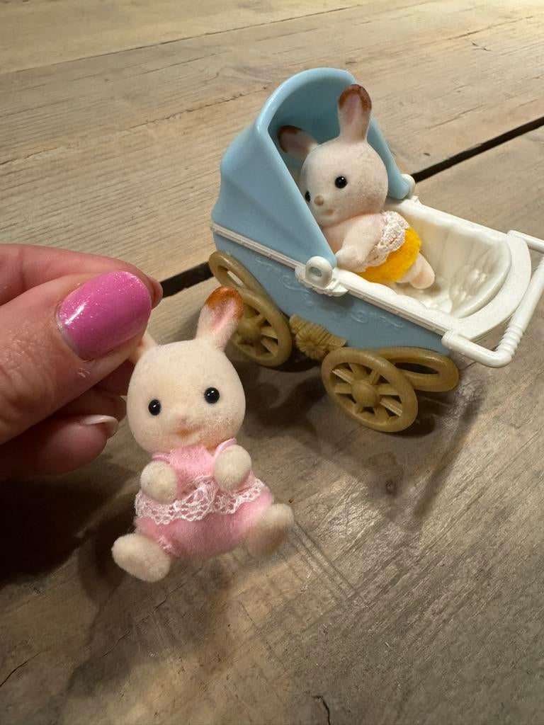 Poppenwagen sylvanian families, Enlèvement ou Envoi, Utilisé, Accessoires