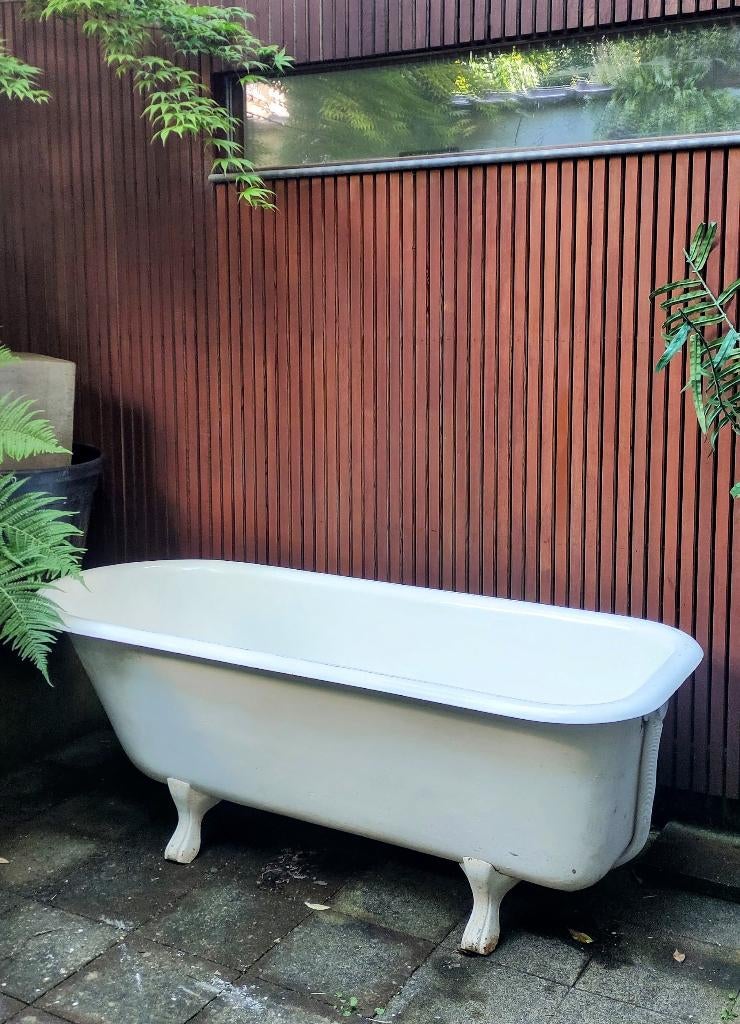 Baignoire sur pieds en Fonte, Bricolage & Construction, Enlèvement, Utilisé, Baignoire