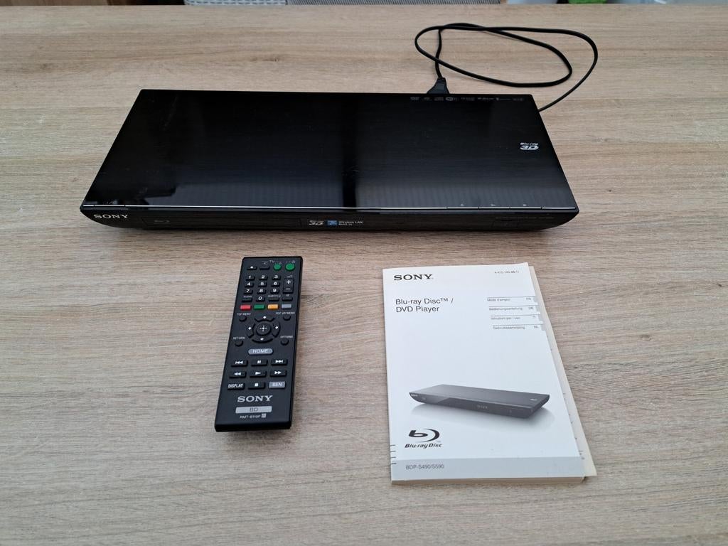 Sony blu-ray speler Type BDP-S590, Ophalen, Sony