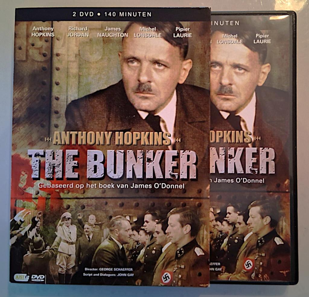 M-SERIE ZELDZAAM:The Bunker :📀2dvds 140 min (oorlogsfilm), CD & DVD, DVD | Action, Enlèvement ou Envoi, Comme neuf, Guerre