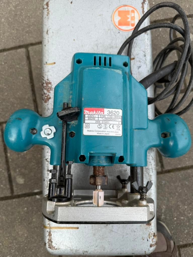 Makita 3620 freesmachine, Bricolage & Construction, Enlèvement ou Envoi, Comme neuf