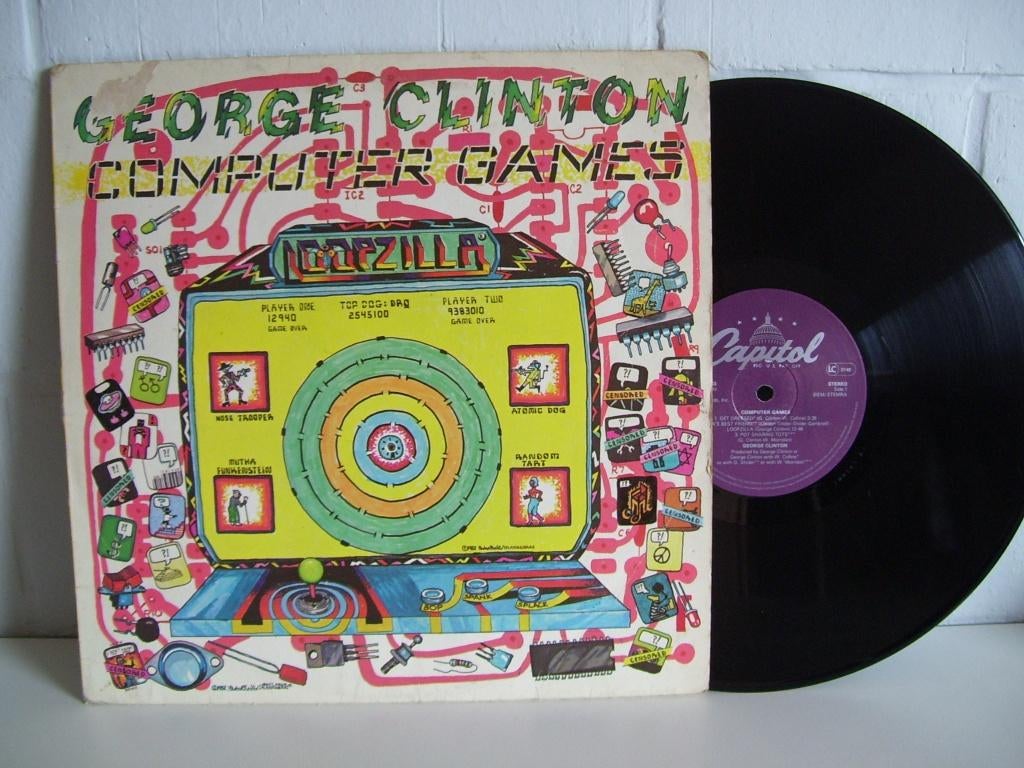 GEORGE CLINTON  computer games, 12 pouces, Enlèvement ou Envoi, 1980 à 2000, Utilisé
