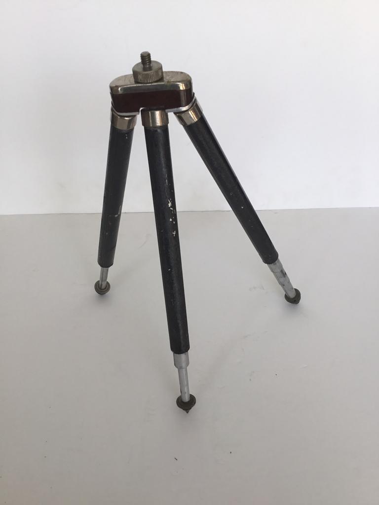 Vintage compacte driepoot statief voor fotografie, Ophalen of Verzenden, Gebruikt, Minder dan 150 cm, Driepoot
