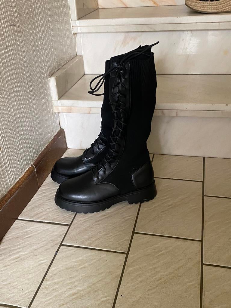 Botte haute femme, Comme neuf, Enlèvement, Bottes hautes, Noir