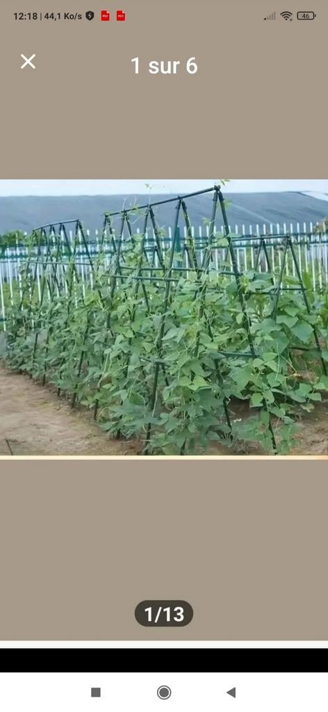 Serre pour légumes ou échange contre chaises et table jardin, Enlèvement