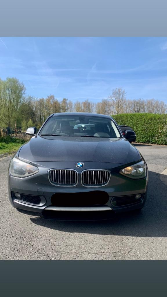 Bmw F20 /116d urban 2012, Auto's, Euro 5, 1 Reeks, Zwart, Leder