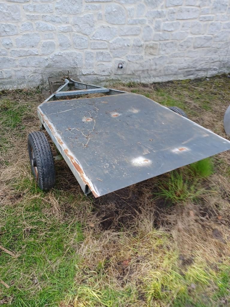 A vendre petite remorque, Ophalen, Gebruikt