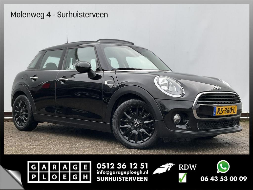 MINI Cooper 1.5 136pk Navi Clima Cruise Pano.dak 5-Deurs Pep, 109 g/km, Zwart, Bedrijf, Cooper