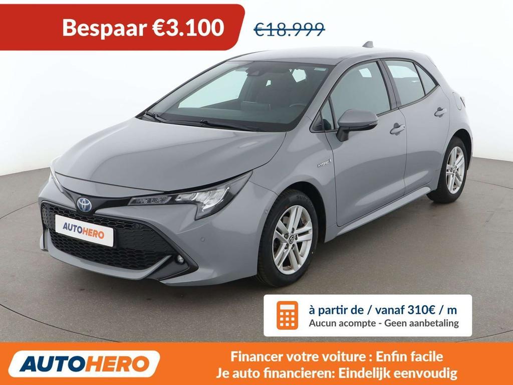 Toyota Corolla 1.8 Hybrid Active Tech (bj 2020, automaat), Gebruikt, Euro 6, Corolla, Hybride Elektrisch/Benzine