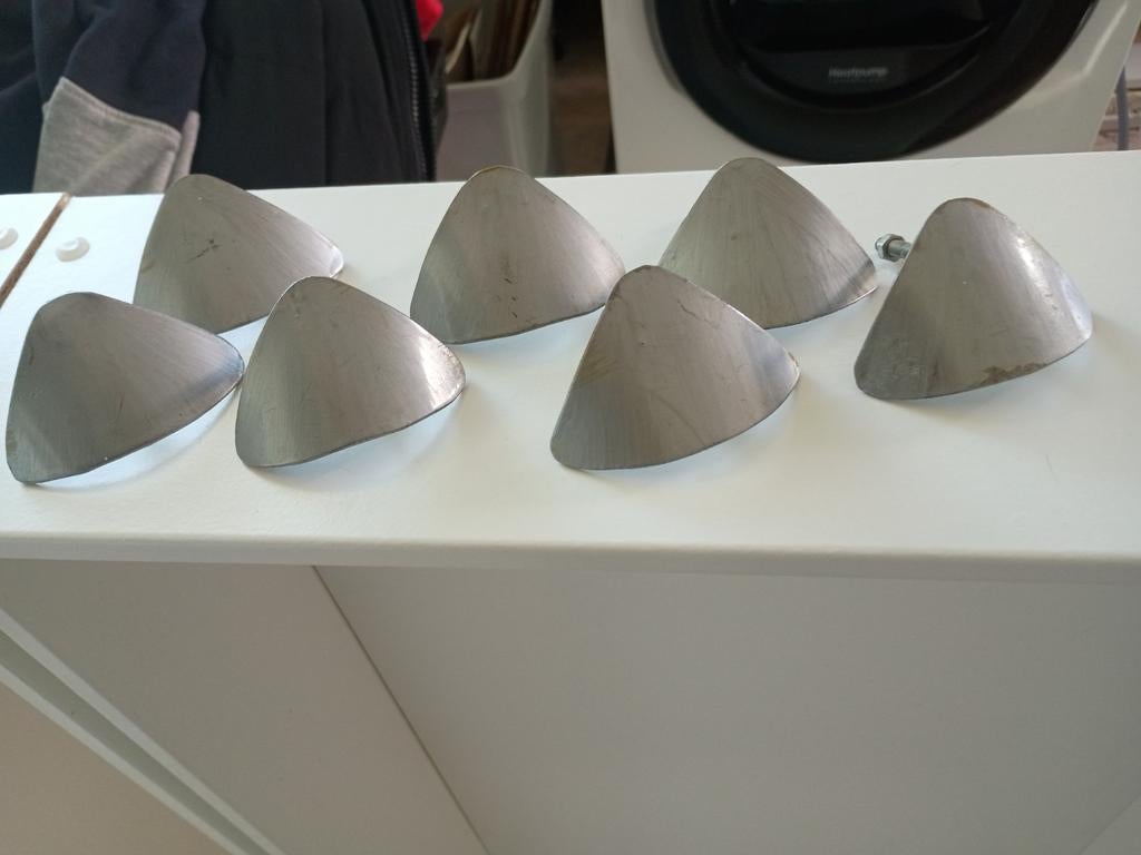 Kastgreepjes 7 stuks, Ophalen