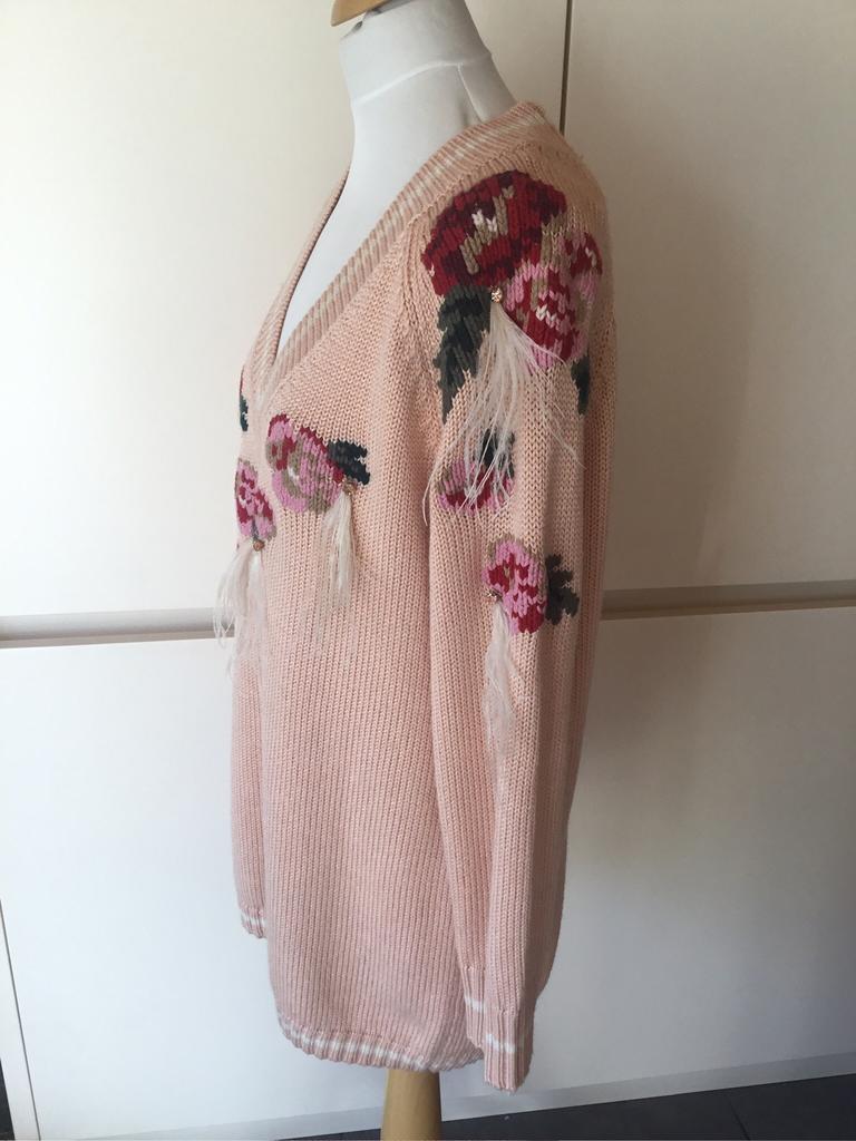 Twinset Milano nieuwe trui maat S(Oversized!)past ook 40/42, Ophalen of Verzenden, Nieuw, Maat 38/40 (M), Roze