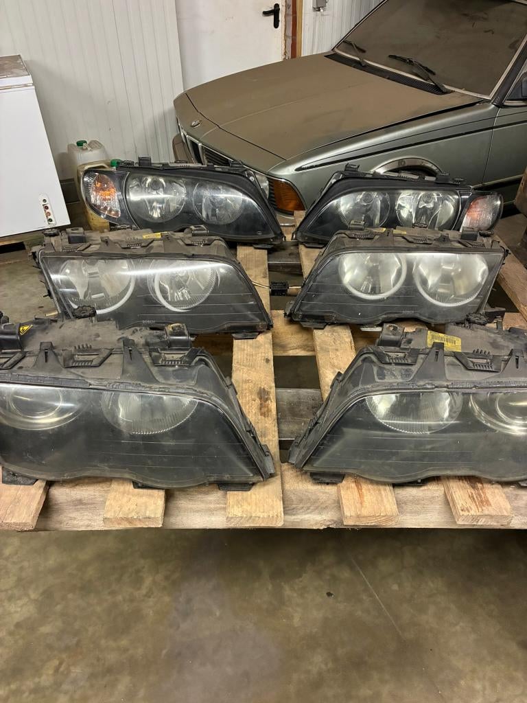 BMW E46 diverse koplampen, Auto-onderdelen, Ophalen, Gebruikt, BMW