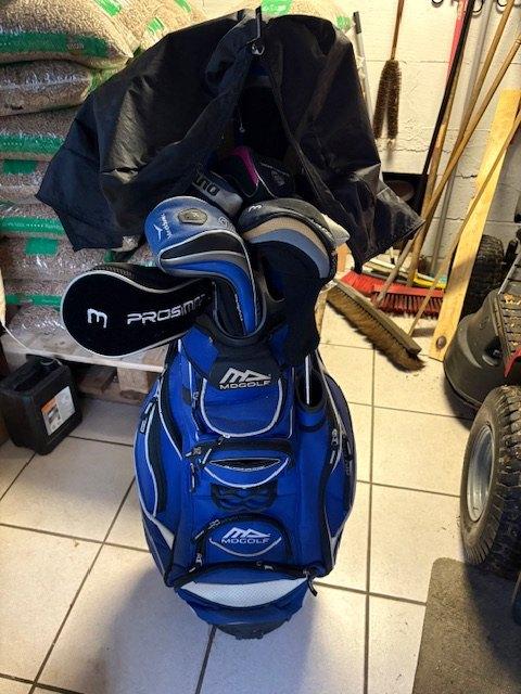 Sac - chariot - clubs de golf (dame), Enlèvement, Comme neuf, Sac