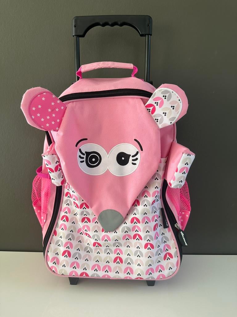 Les declingos trolley / koffer met wieltjes, Ophalen of Verzenden, Zo goed als nieuw