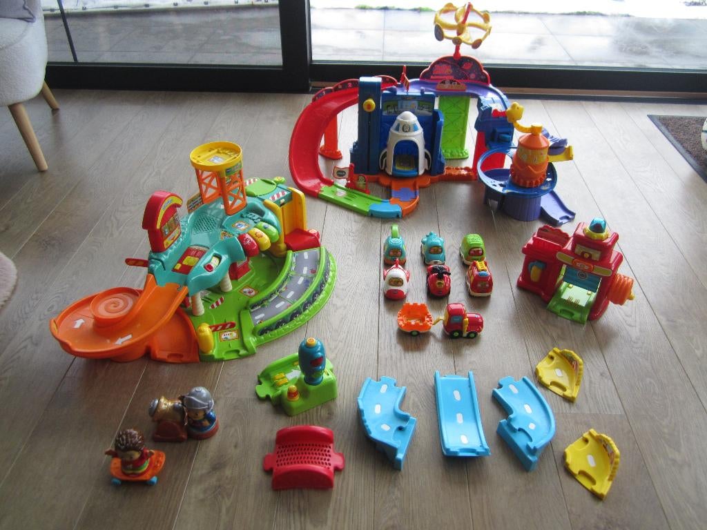 V-tech toet toet auto's, Kinderen en Baby's, Speelgoed | Vtech, Ophalen of Verzenden, Gebruikt