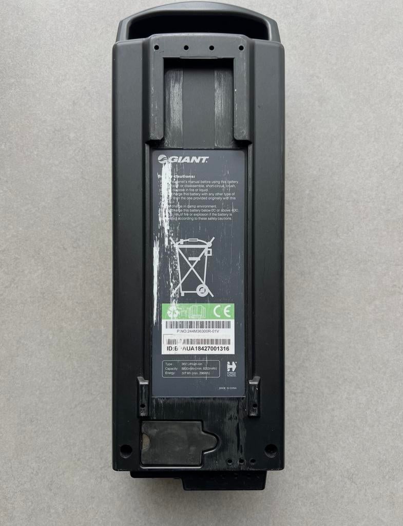 Elektrische fiets Originele batterij Giant ✅, Fietsen en Brommers, Ophalen, Zo goed als nieuw