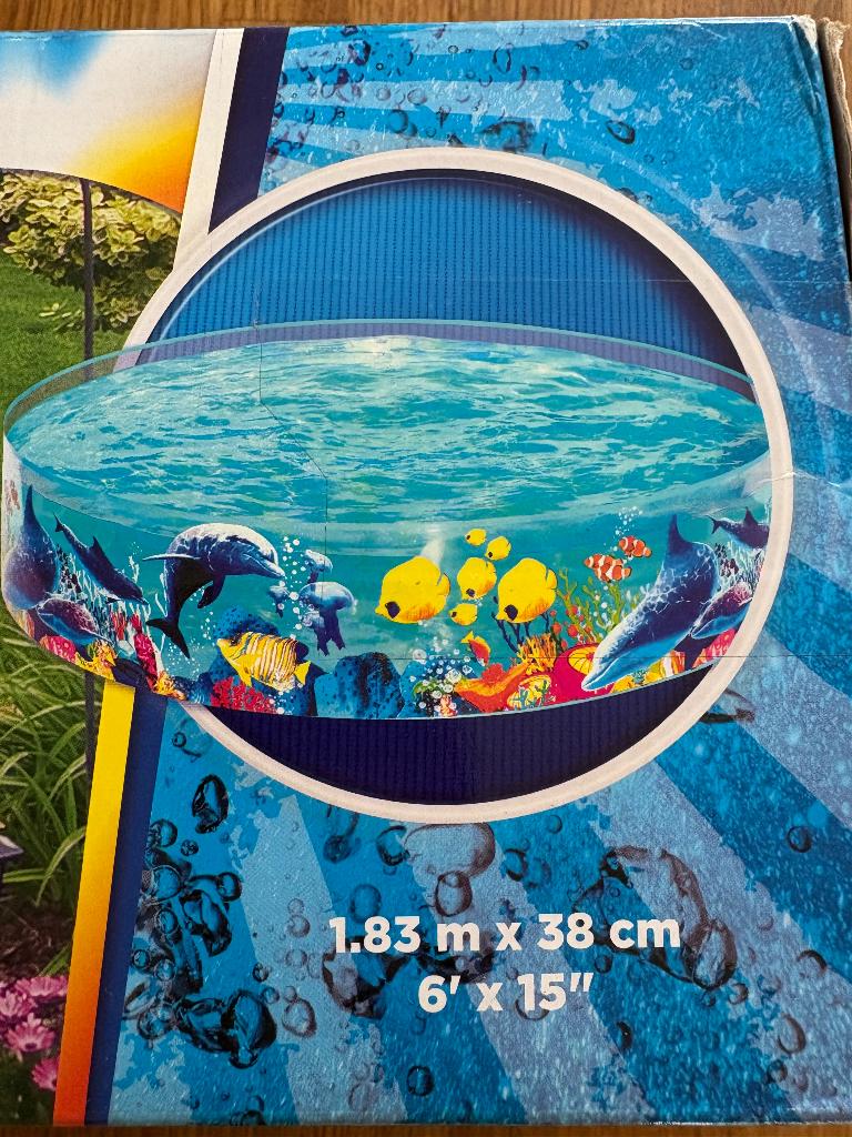 Kinderzwembad, Minder dan 80 cm, Rond, Ophalen of Verzenden, Zo goed als nieuw