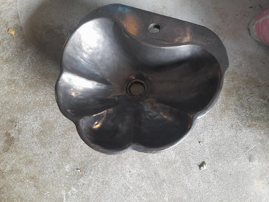 EVIER NACRE EN FORME DE COQUILLAGE, Enlèvement, Neuf, Lavabo ou Évier