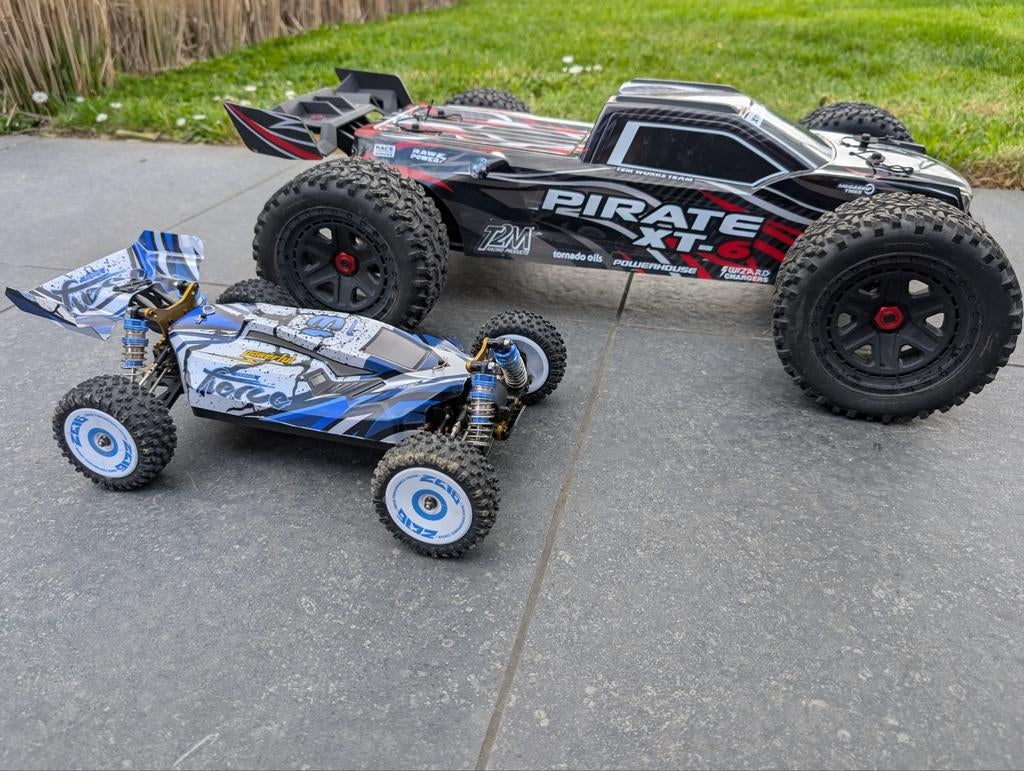 XT-6 1:6 scale monstertruck/truggy brushless, Ophalen of Verzenden, RTR (Ready to Run)