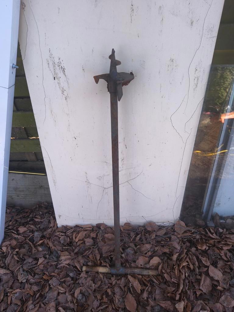 Tarière Monke 6 pouces (15,24 cm), Jardin & Terrasse, Outils à main, Enlèvement, Utilisé, Tarière