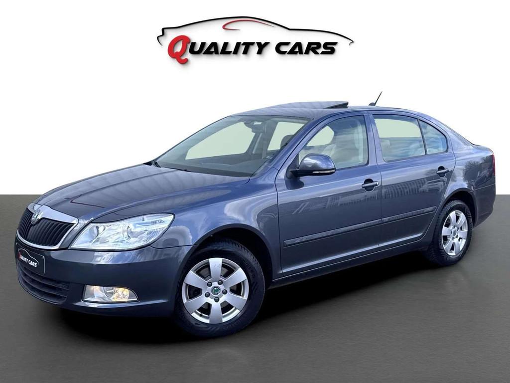 Skoda Octavia 1.6 CR TDI DSG | AUTOMAAT | 150.000 KM | Leder, Auto's, Automaat, Euro 5, Gebruikt, Beige