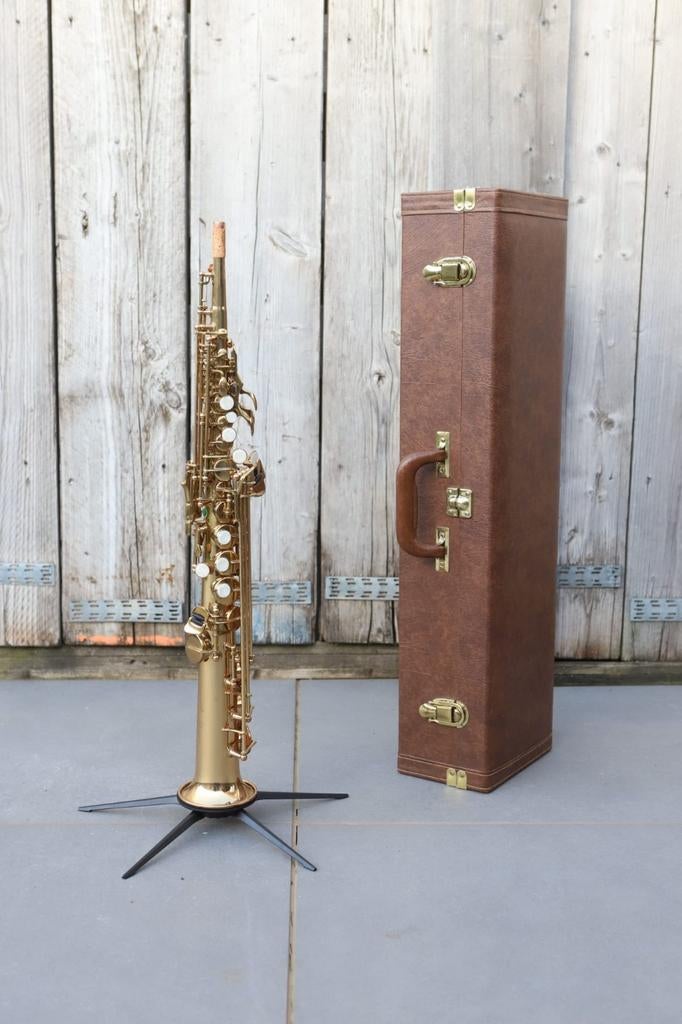 Sopraan saxofoon Dixon WWX-555, Musique & Instruments, Instruments à vent | Saxophones, Comme neuf, Soprano, Avec valise, Enlèvement ou Envoi