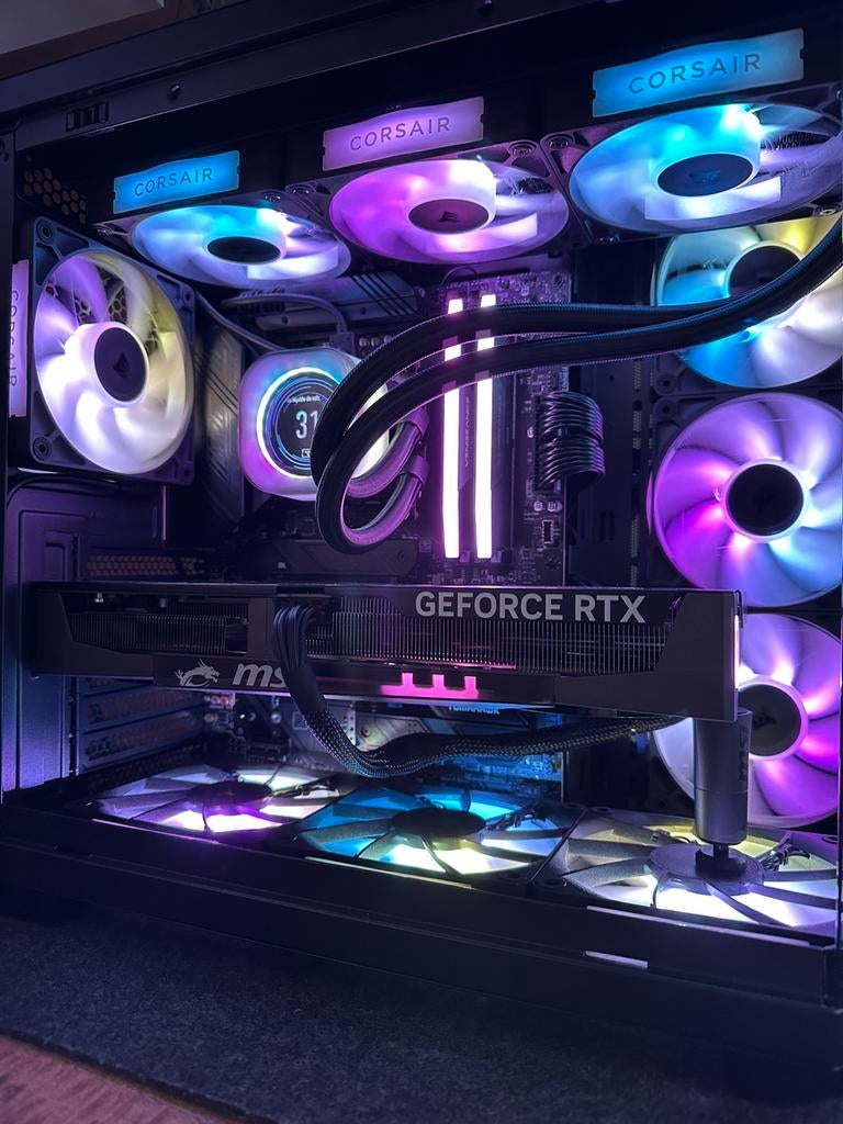 PC Gamer - RTX 5070 - R7 7800X3D - 32GB RAM - 2TB SSD, Informatique & Logiciels, Pc & Câble réseau, Enlèvement ou Envoi, Comme neuf