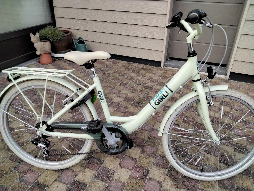 MEISJESFIETS BFK 24 INCH, Fietsen en Brommers, Ophalen, 24 inch, Versnellingen, Zo goed als nieuw