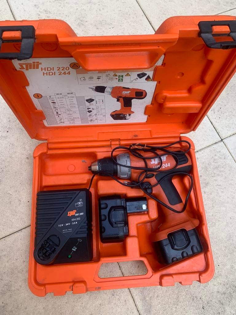SPİT 14.4v, Doe-het-zelf en Bouw, Ophalen, Zo goed als nieuw, Boor- en Schroefmachine