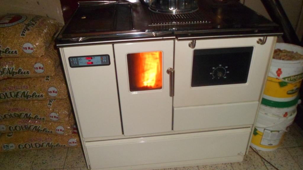 pelletkachel, Ophalen, Gebruikt, Pelletkachel