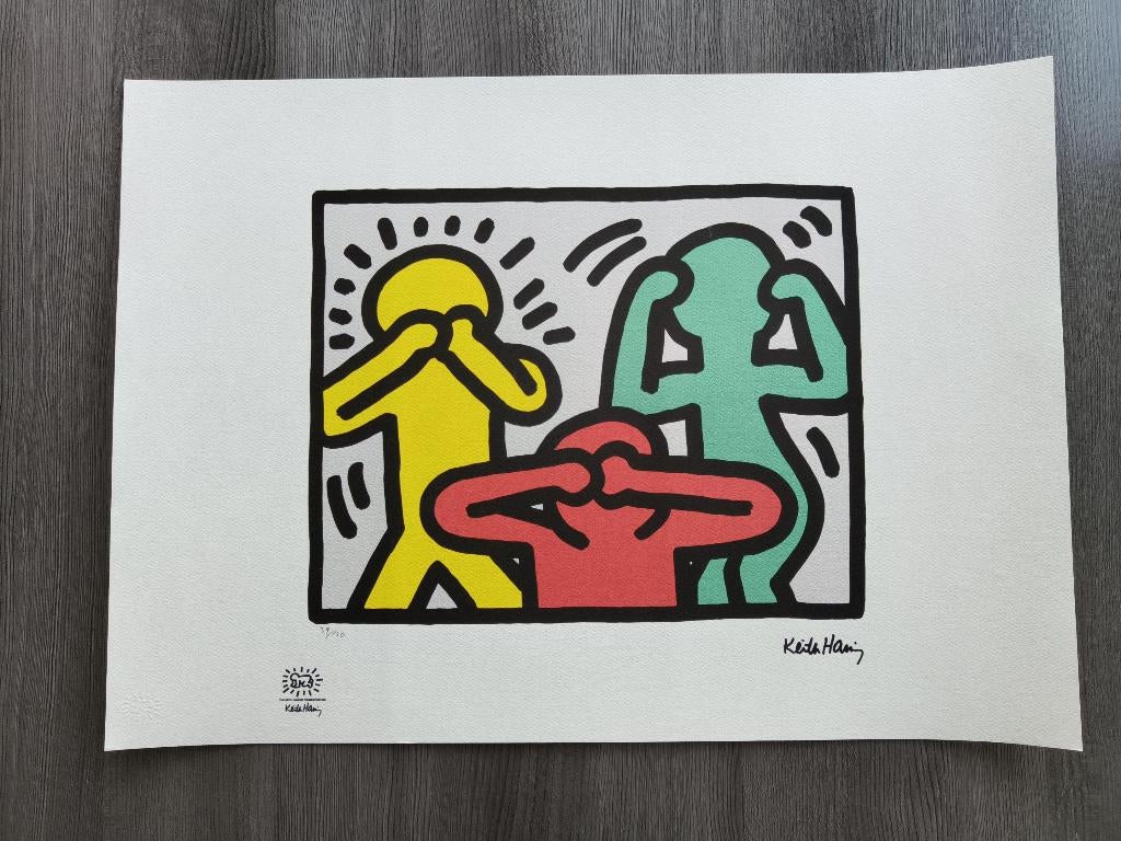 Keith Herring, Antiquités & Art, Art | Lithographies & Sérigraphies, Enlèvement ou Envoi