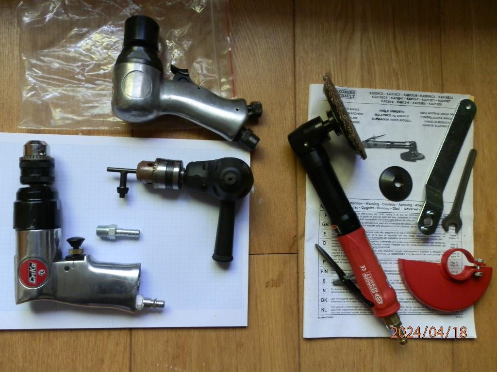 pneumatisch gereedschap, Ophalen, Nieuw