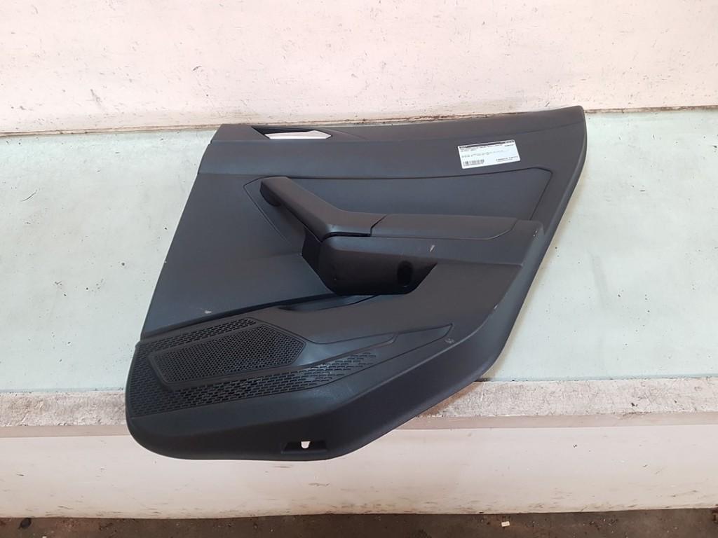 PANNEAU DE PORTE ARRIÈRE DROIT Volkswagen Polo VI (AW1), Utilisé, Volkswagen