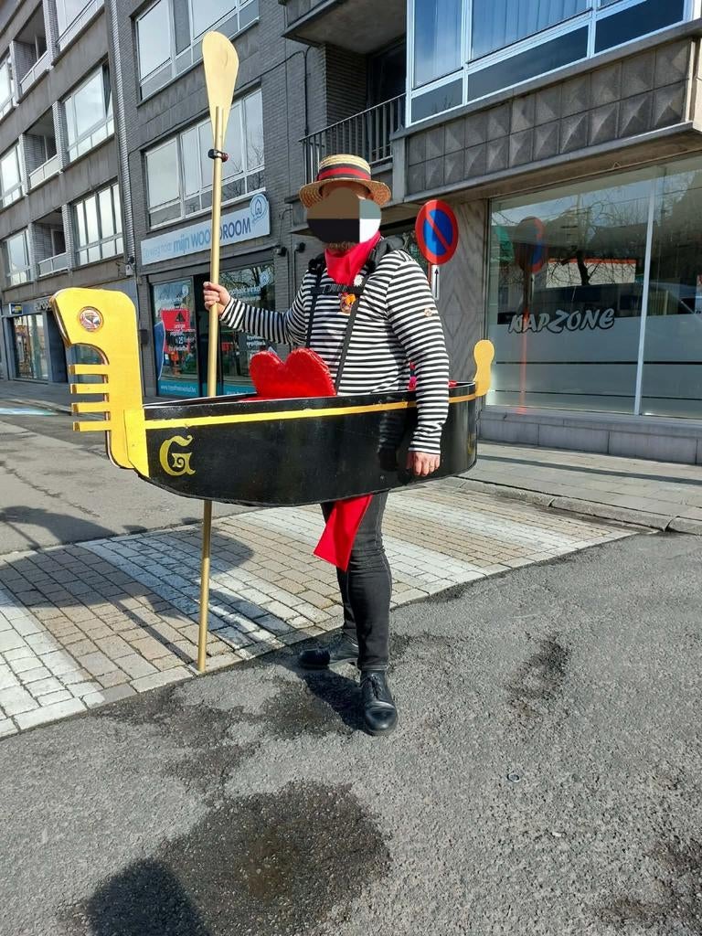 Gondolier - Costume de carnaval. UNIQUE, Enlèvement, Accessoires