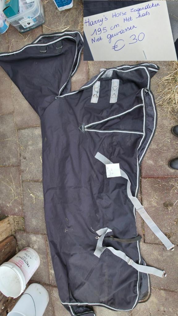 Paardenspullen. Dekens. Laarzen. Dekjes. Tok. Getten. Singel, Enlèvement