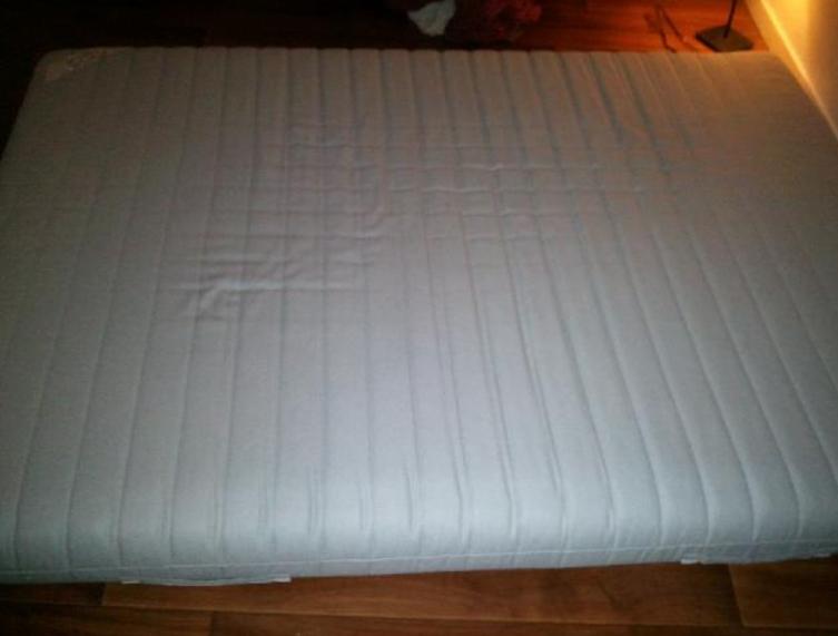 Matelas Ikea Sultan Malvik déhoussable 140cm/200cm neuf, Enlèvement, Comme neuf, 140 cm